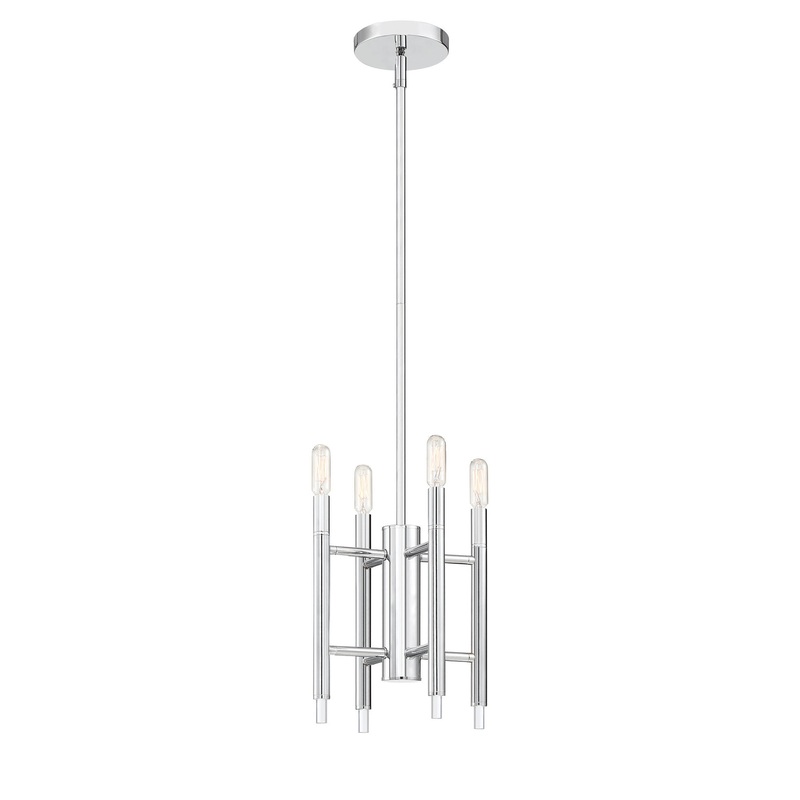 Jessa Four Light Mini-Pendant in Chrome
