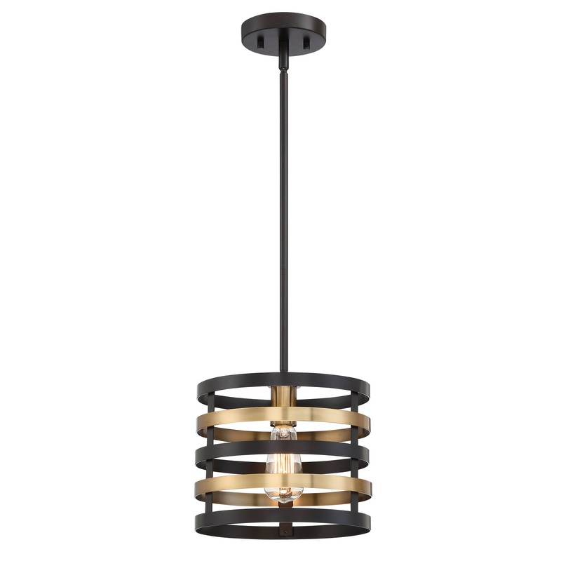 Mya One Light Mini Pendant in Antique Bronze