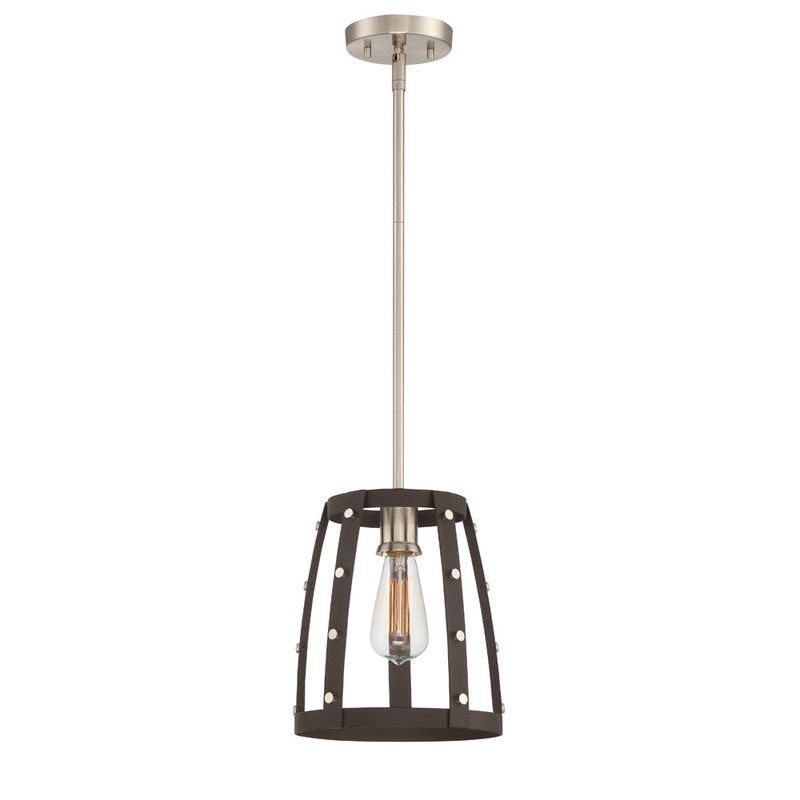 Presidio One Light Mini Pendant in Rustique