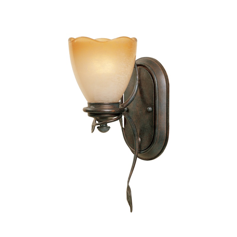 Timberline One Light Wall Sconce in Old Bronze