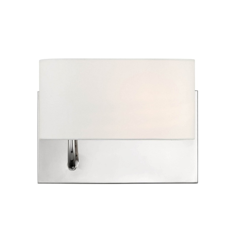 Midtown One Light Wall Sconce in Polished Nickel