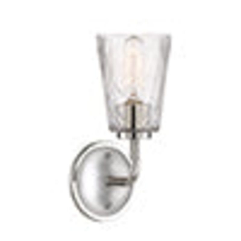 Westwood One Light Wall Sconce in Polished Nickel