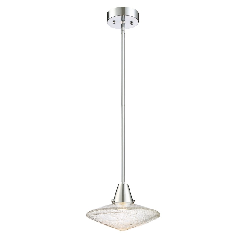 Aida LED Pendant in Chrome