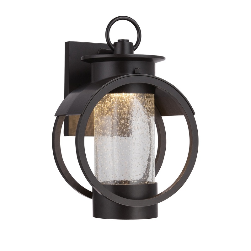 Arbor LED Wall Lantern in Burnished Bronze