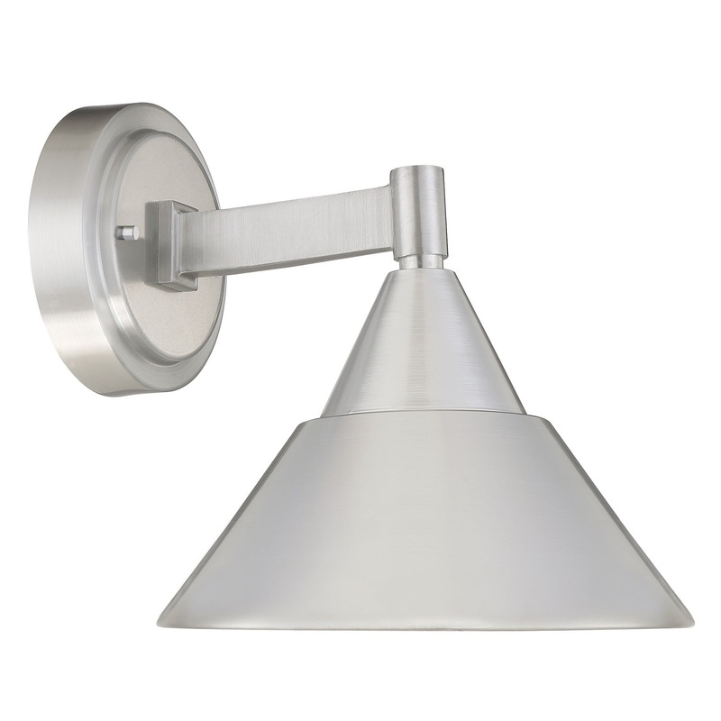 Fremont LED Wall Mount in Brushed Aluminum