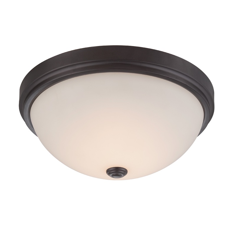 Hopkins LED Flushmount in Oil Rubbed Bronze