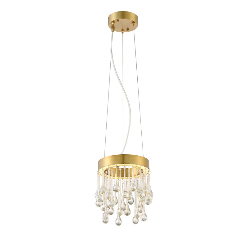 Lucienne LED Mini Pendant in Luxor Gold