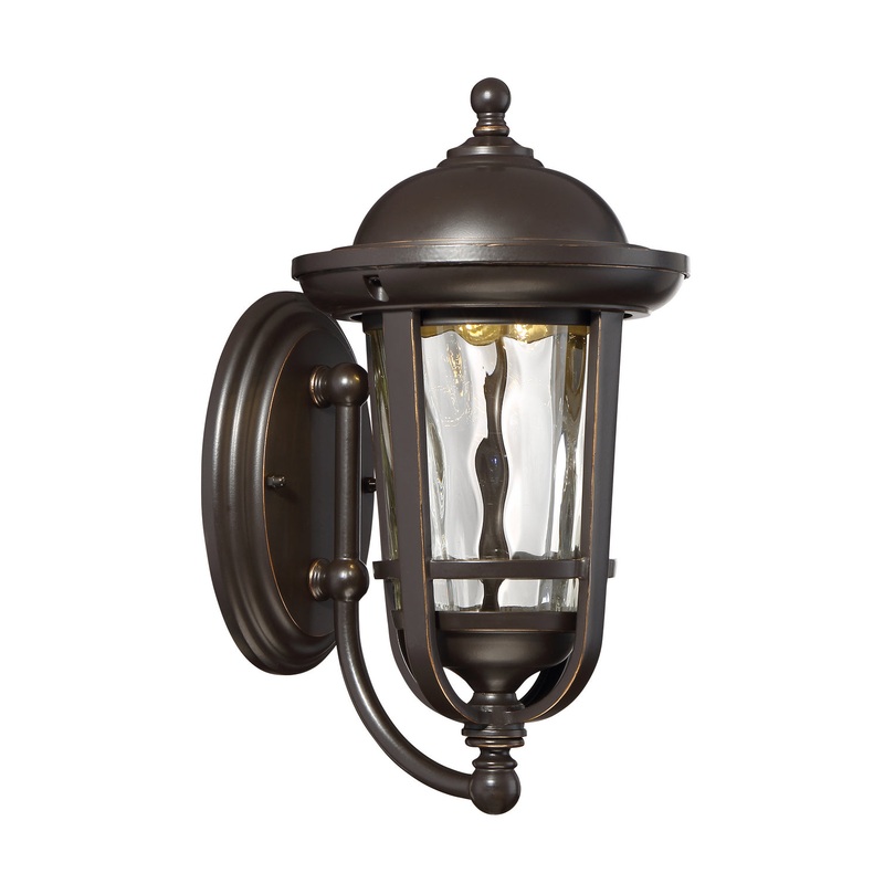 Westbrooke LED Post Lantern in Aged Bronze Patina