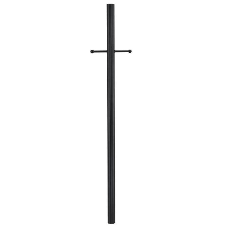 Fixture Post in Textured Black