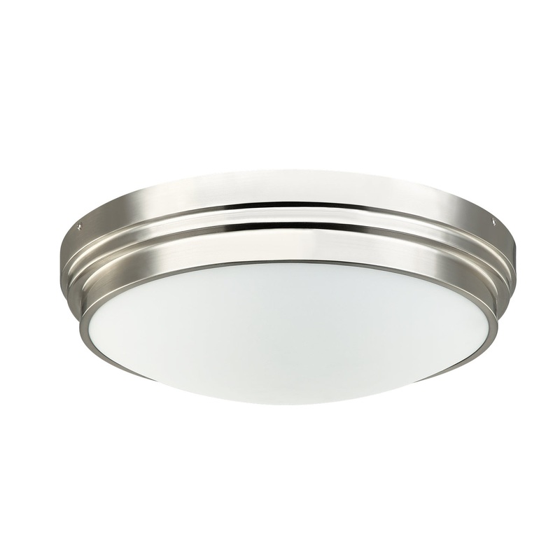Fresh Colonial Ceiling Mount in Brushed Nickel