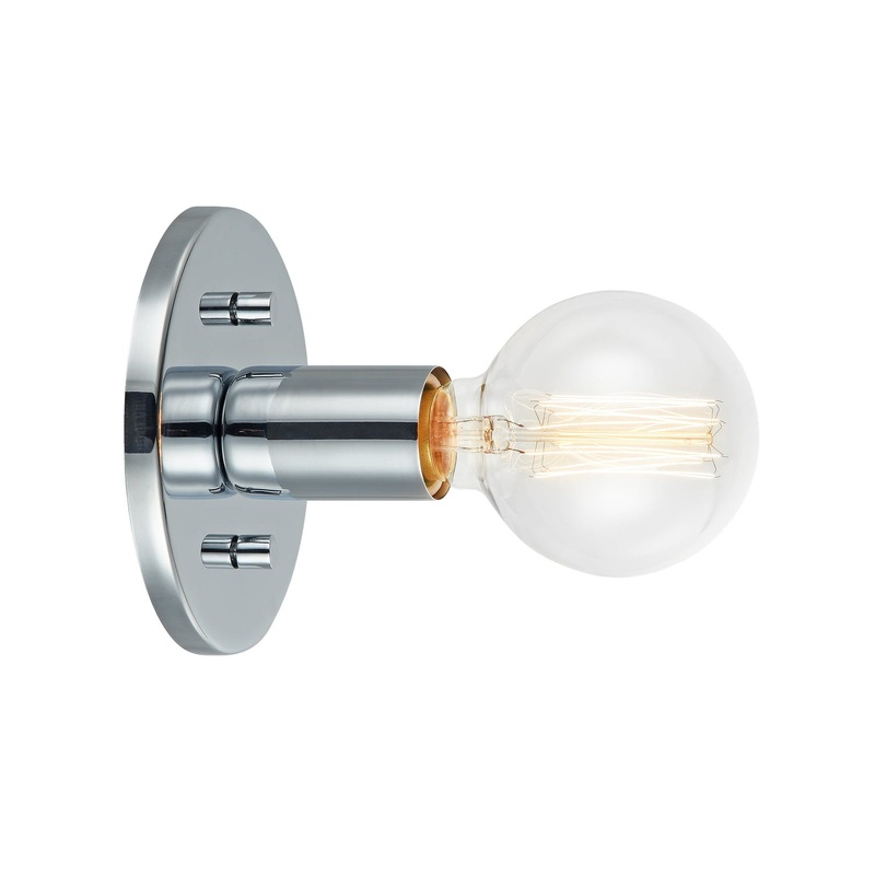 Kasa One Light Wall Sconce in Chrome