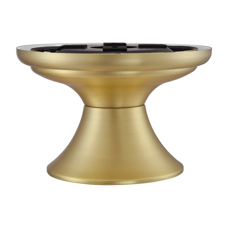 Kute5 52 Close to Ceiling Kit in Brushed Satin Brass