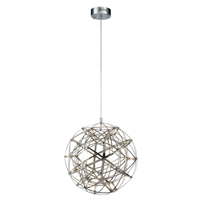 Manhattan Chandelier in Plating Black