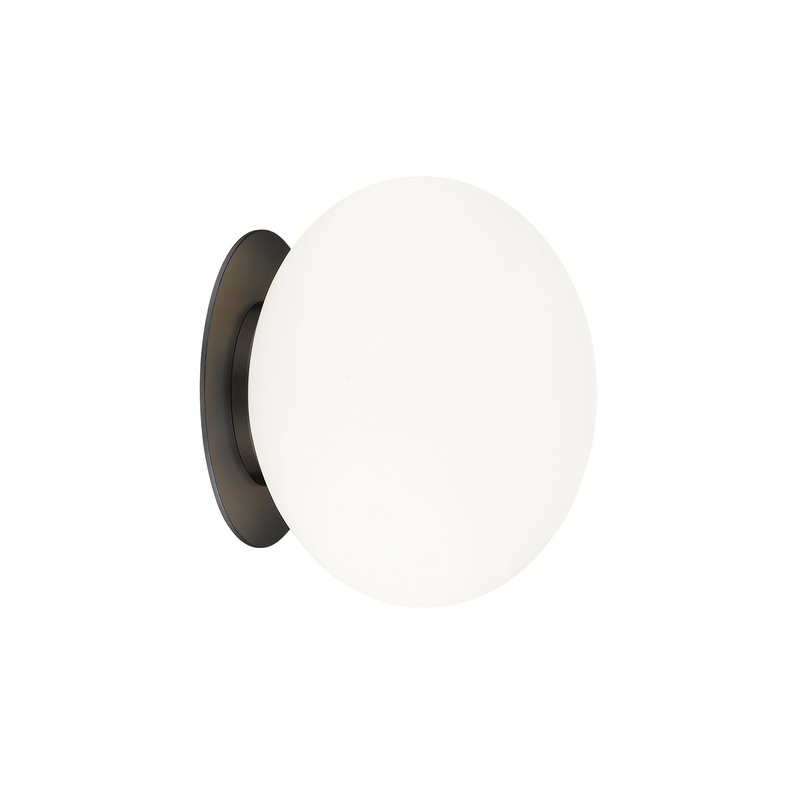 Mayu One Light Wall Sconce in Black