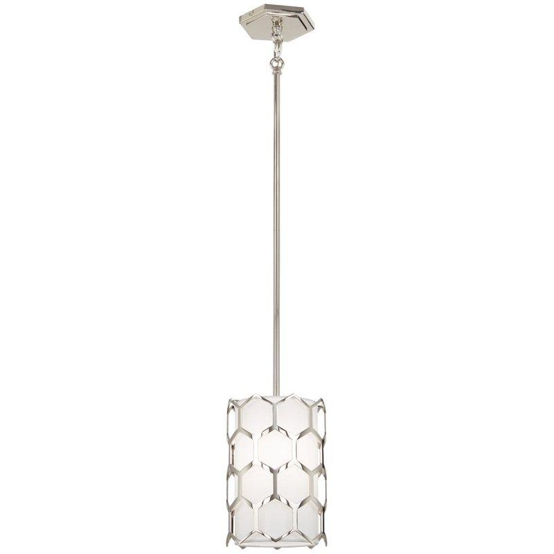 Missing Link One Light Mini Pendant in Polished Nickel