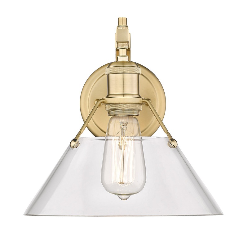 Orwell BCB One Light Wall Sconce in Brushed Champagne Bronze