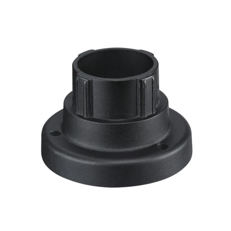 Pedestal Mount for Post-Top Fixture in Textured Black