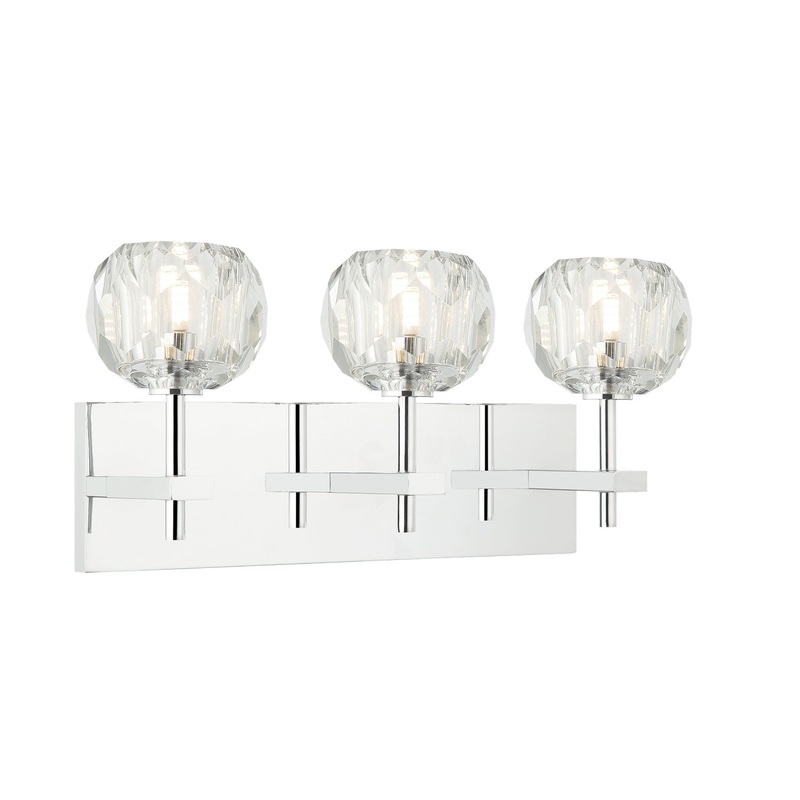 Rosa Wall Sconce in Chrome
