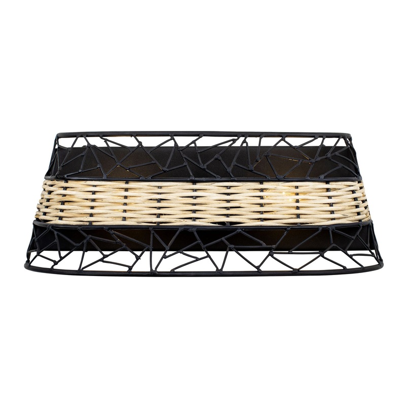 Cayman Two Light Bath in Black
