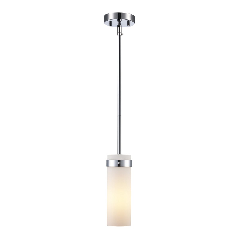 Crosby One Light Mini Pendant in Polished Chrome