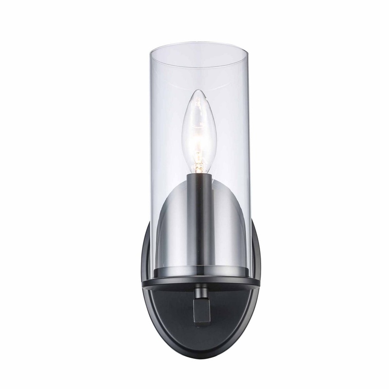 Meadowlark One Light Wall Sconce in Black