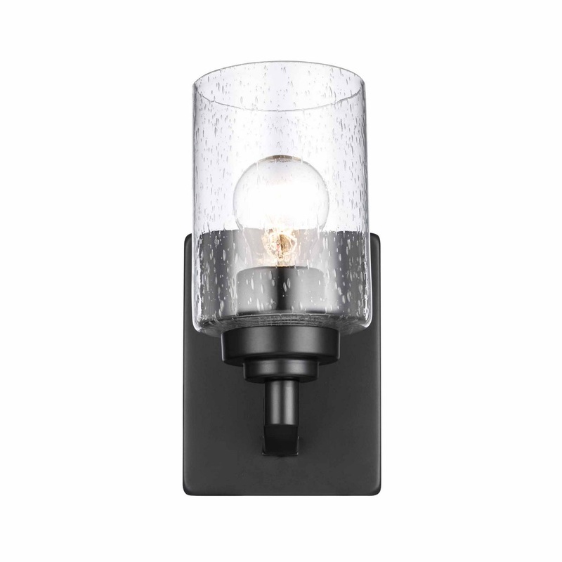 Mod Pod One Light Wall Sconce in Black