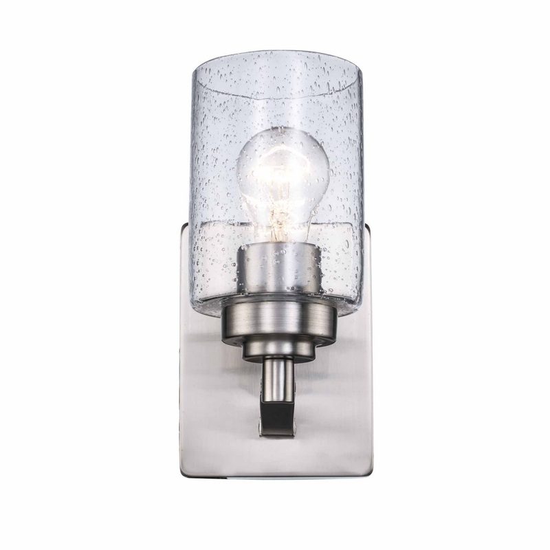 Mod Pod One Light Wall Sconce in Brushed Nickel