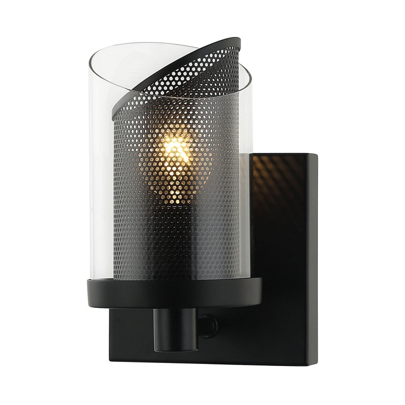 So Inclined One Light Bath in Black