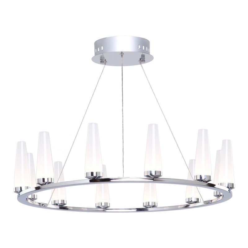 Briar 12 Light Chandelier in Chrome
