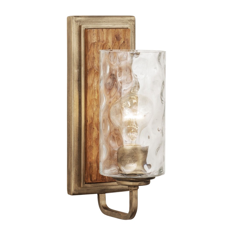 Hammer Time One Light Wall Sconce in Havana Gold/Cinnamon