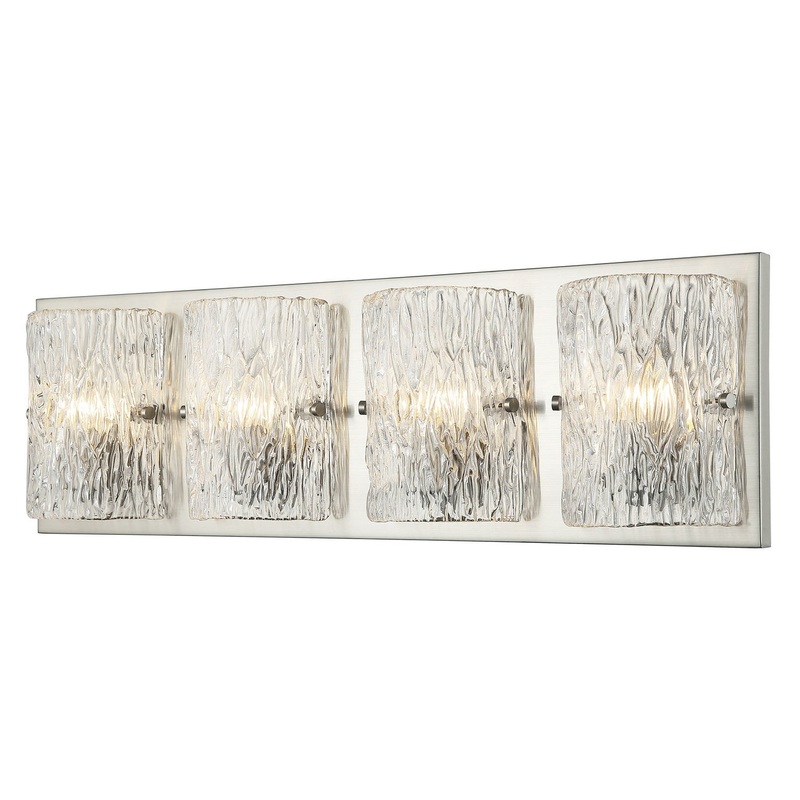 Morgan Four Light Bath in Brushed Nickel