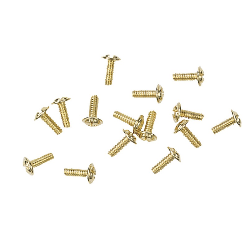 Blade Screws Blade Screws in Bright Brass
