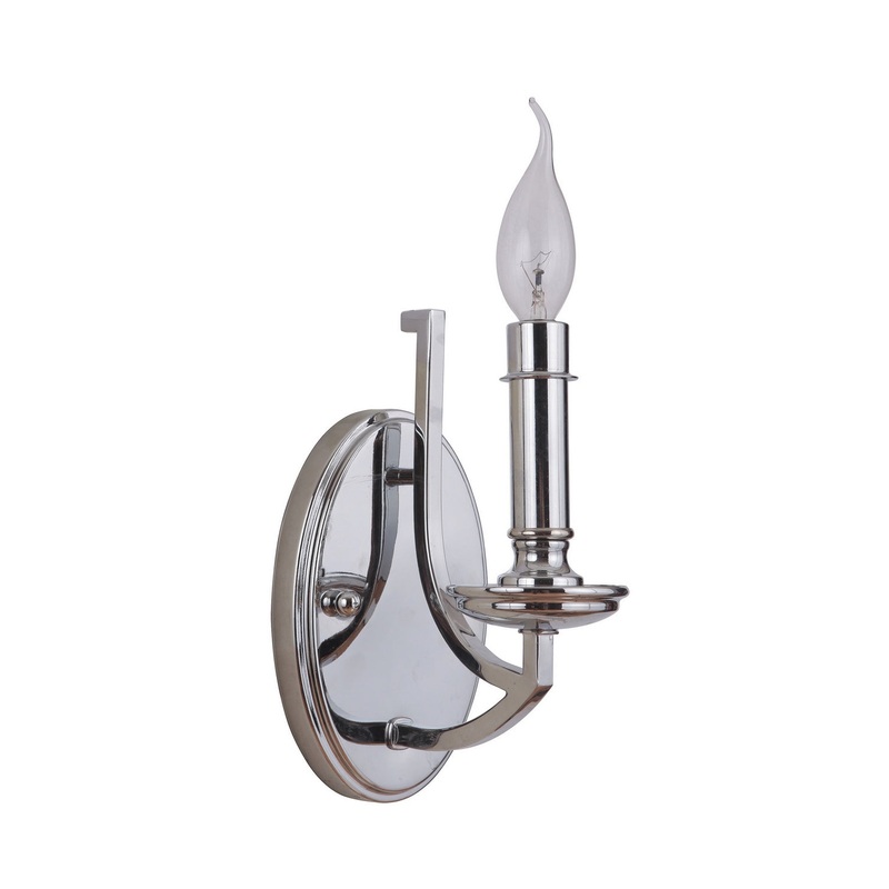 Hayden One Light Wall Sconce in Chrome
