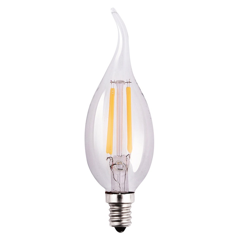LED Filament Bulb Light Bulb in Clear