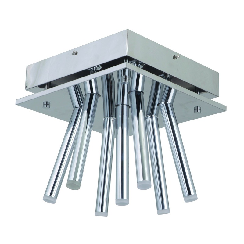 Lexi LED Flushmount in Chrome