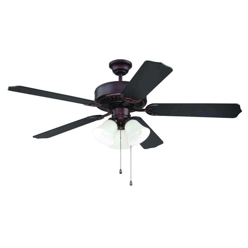 Pro Builder 205 52``Ceiling Fan in Oiled Bronze