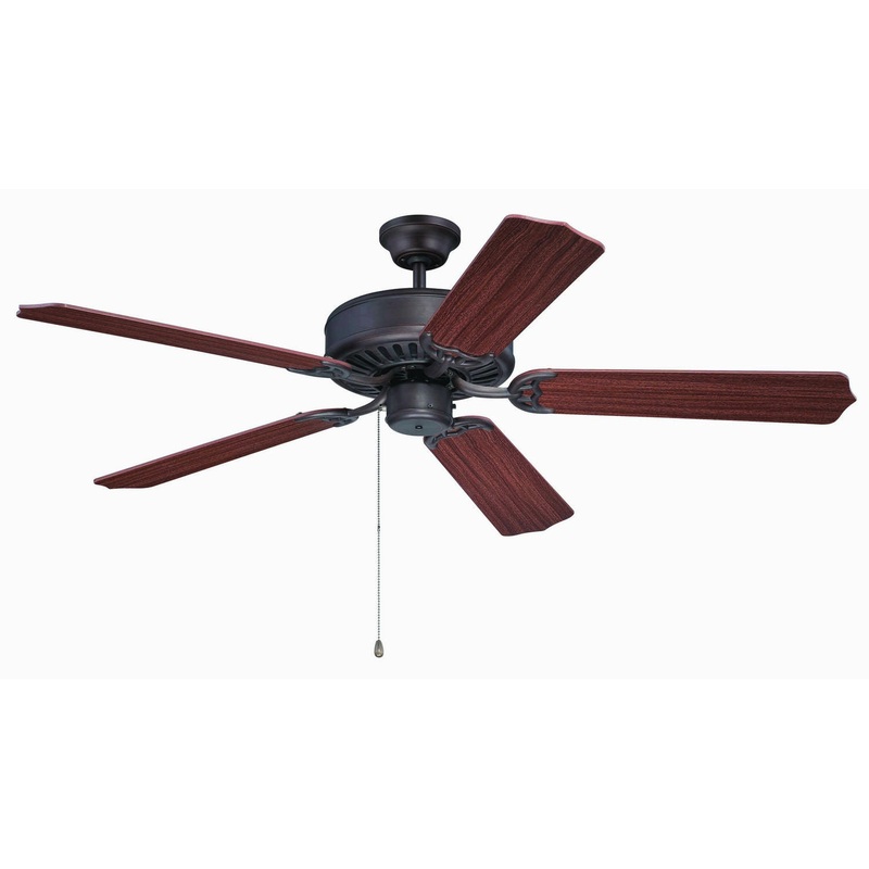 Pro Builder 52``Ceiling Fan in Aged Bronze Brushed