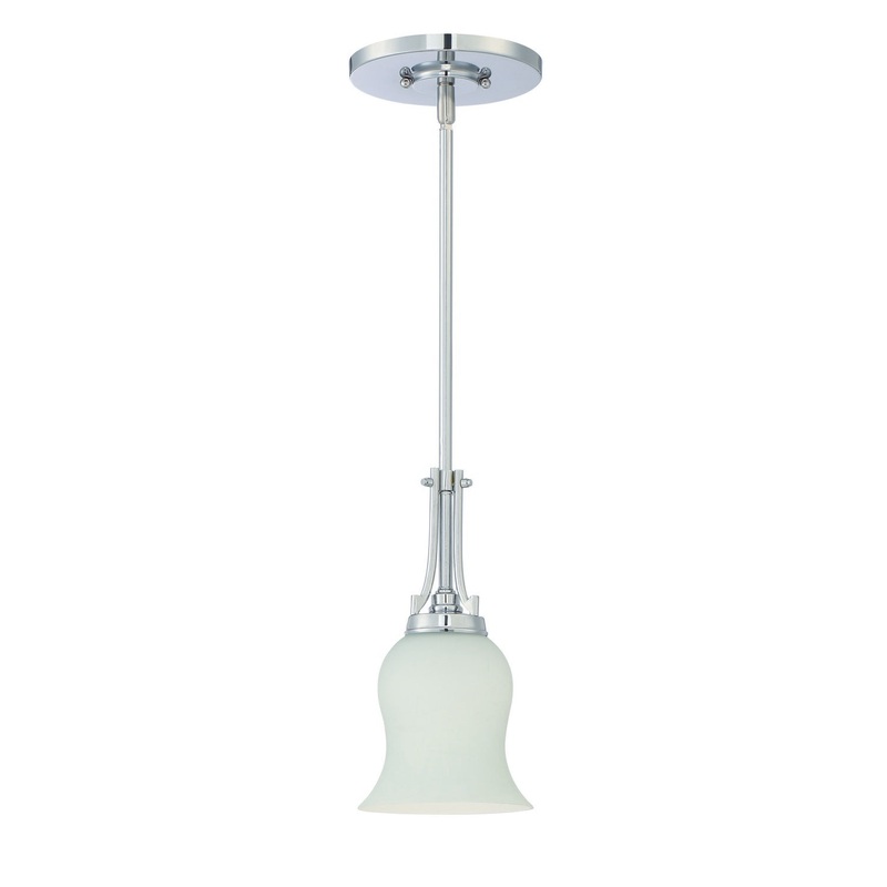 Sophia One Light Mini Pendant in Chrome