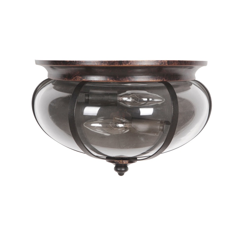 Stafford Two Light Wall Sconce in Aged Bronze/Textured Black