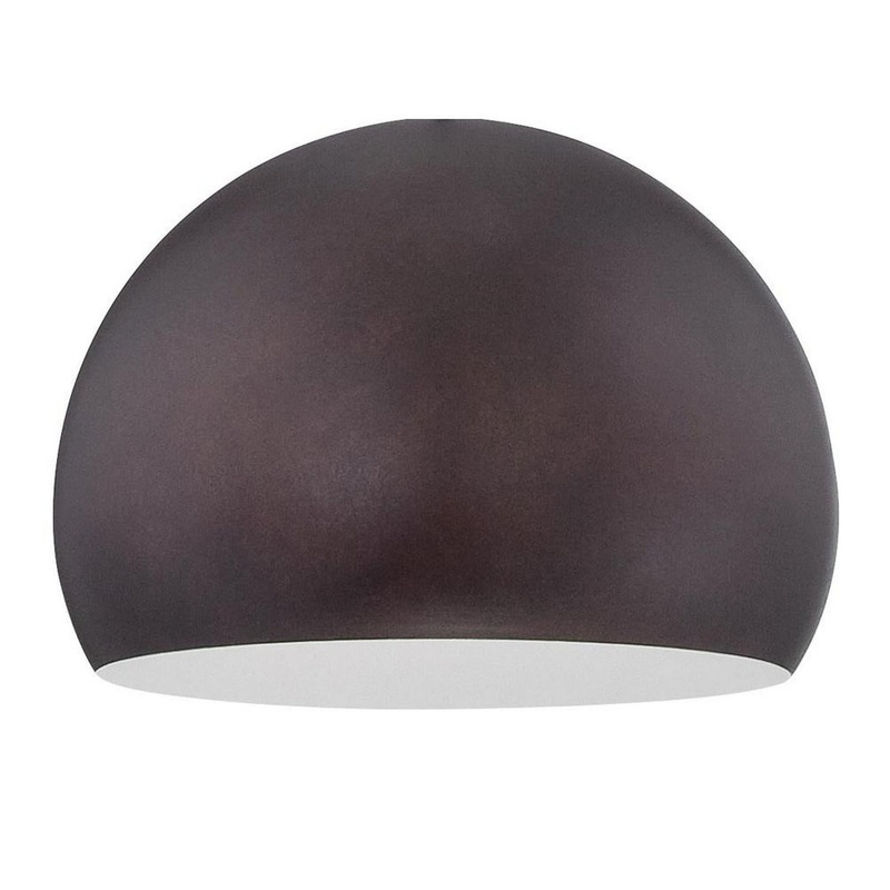 Design-A-Fixture Mini Pendant Shade in Grunge Rust