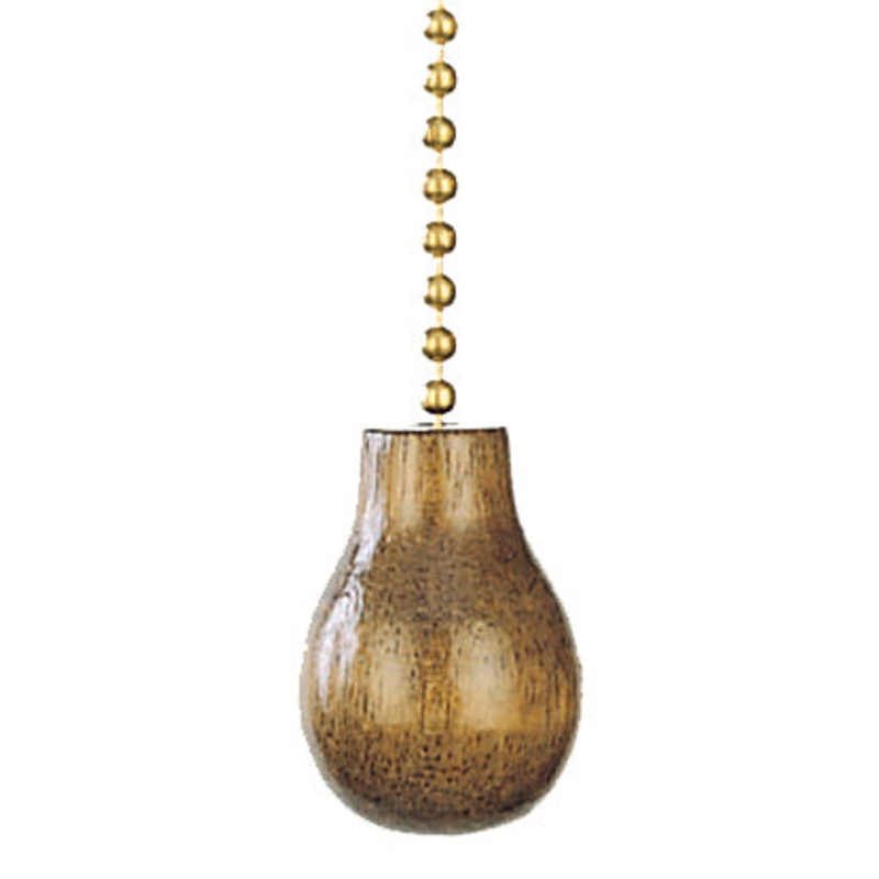 Fan Pull Pull Chain in Walnut