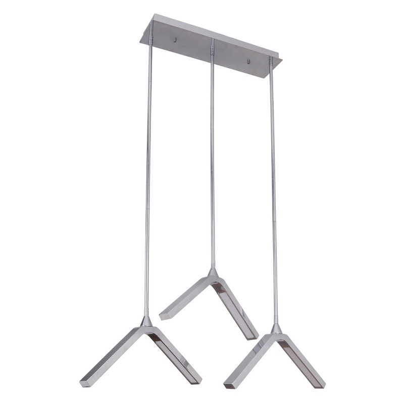 LED Mini Pendant in Chrome