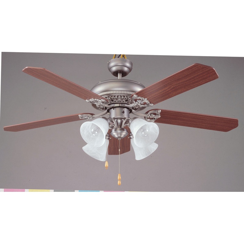 Manor 52`` Ceiling Fan in Antique Nickel