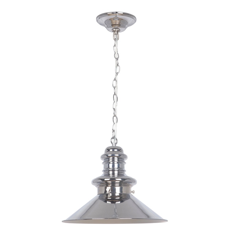 Mini Pendant One Light Mini Pendant in Chrome