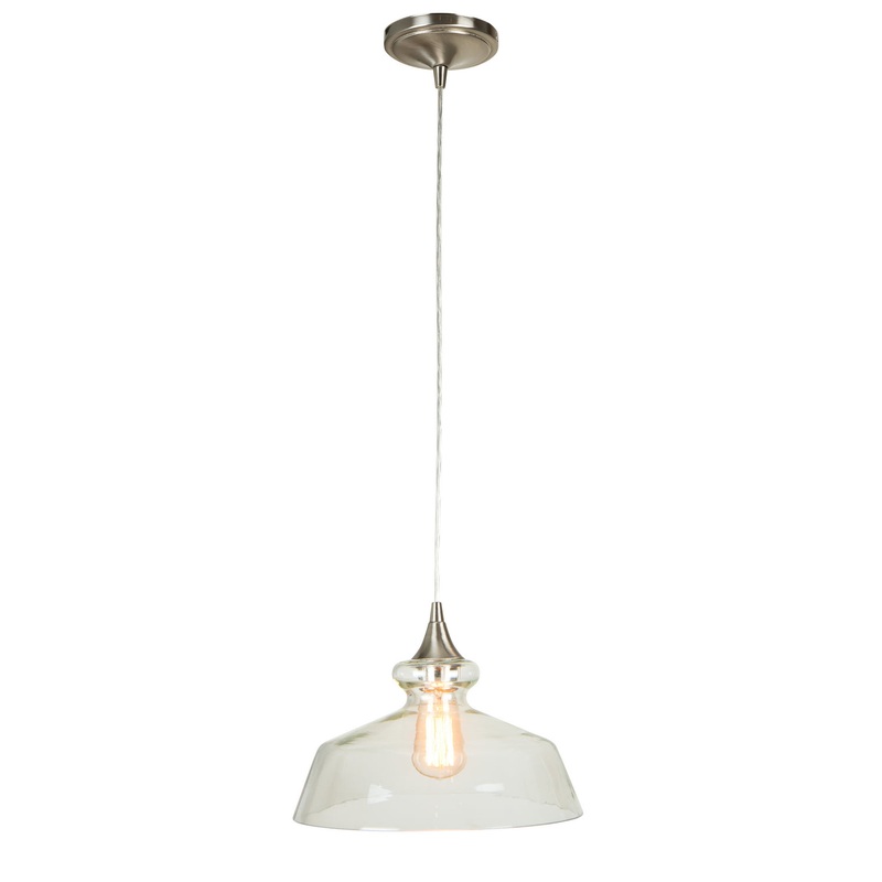 Pendant One Light Mini Pendant in Polished Nickel
