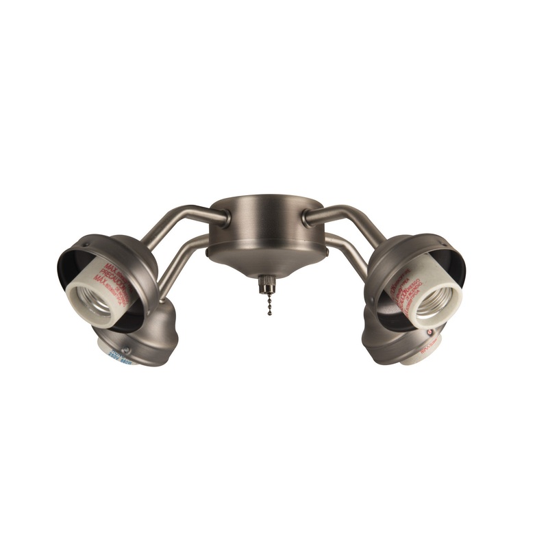 Universal Four Light Fitter in Antique Nickel