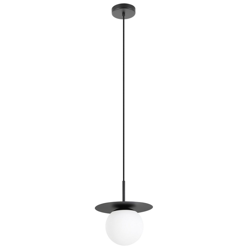 Arenales One Light Mini Pendant in Structured Black