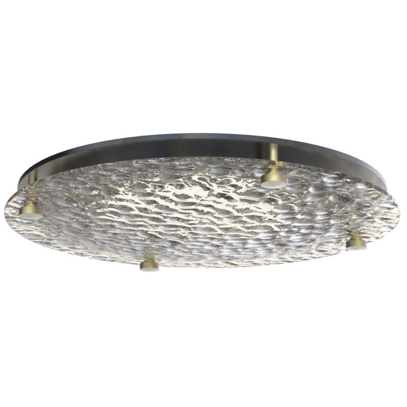 Decorative Ventilation Trim Decorative Ventilation Trim in Fired Steel/Satin Brass