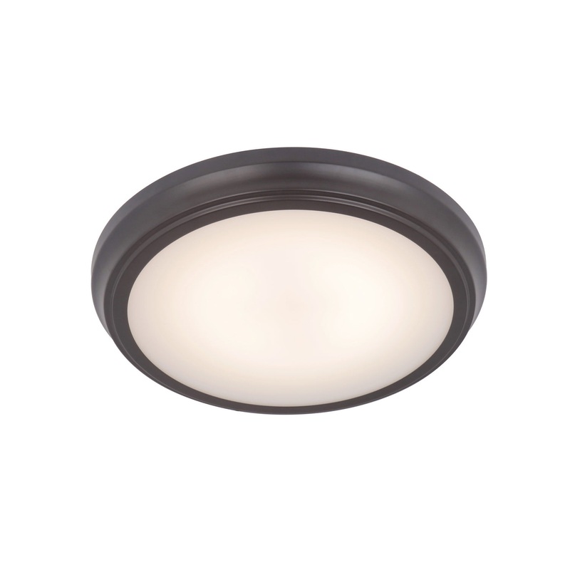 Flushmount LED Flushmount in Oiled Bronze