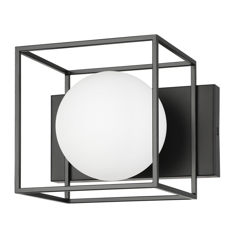 Grayson LED Ceiling Mount in Matte Black